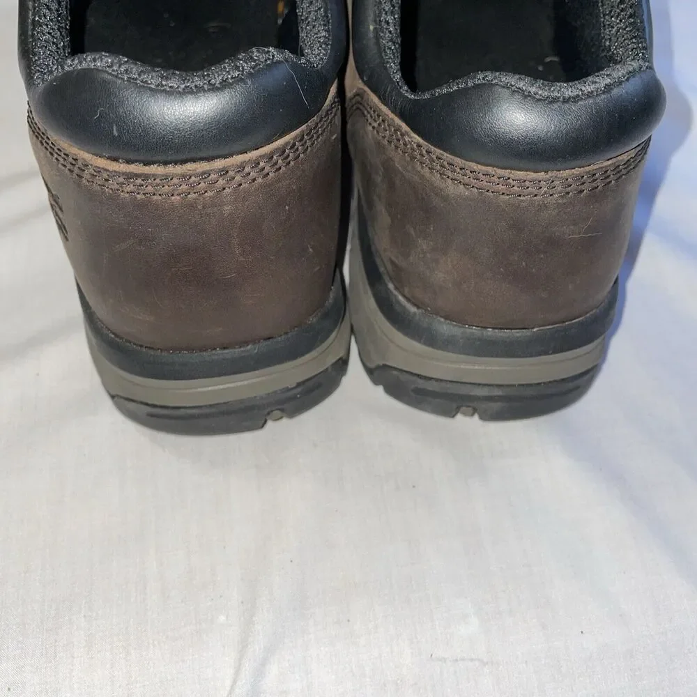Timberland Pro Safety Toe Men’s Work Shoes Size 11 W  Brown Leather Skydex